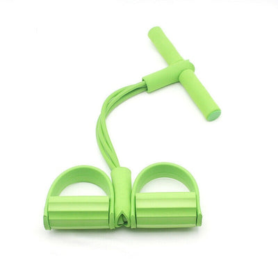 Fitness Gum 4 Tube Resistance Bands Latex Pedal